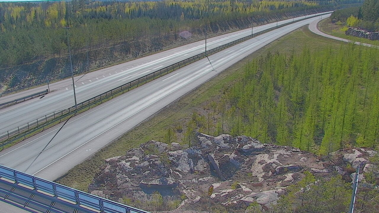 Weather Camera Image Väg 7 Pyttis, Ahvenkoski, Pyhtää, Kymenlaakso
