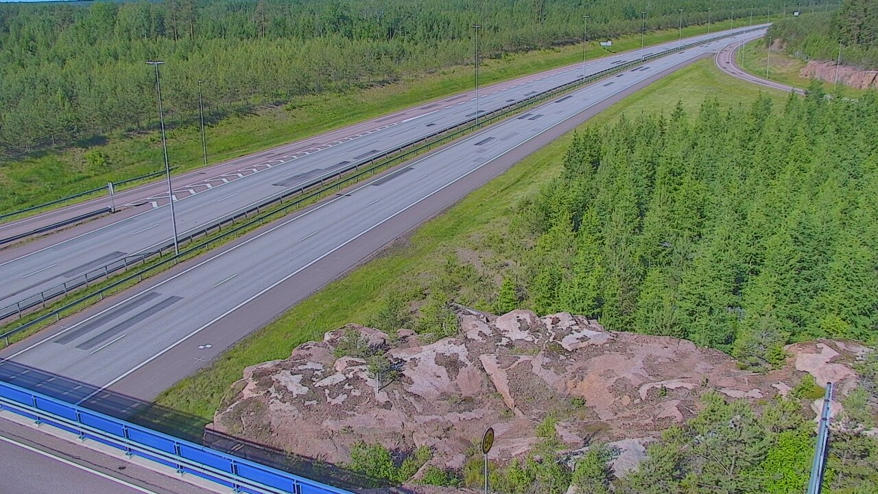 Weather Camera Image Väg 7 Pyttis, Ahvenkoski, Pyhtää, Kymenlaakso