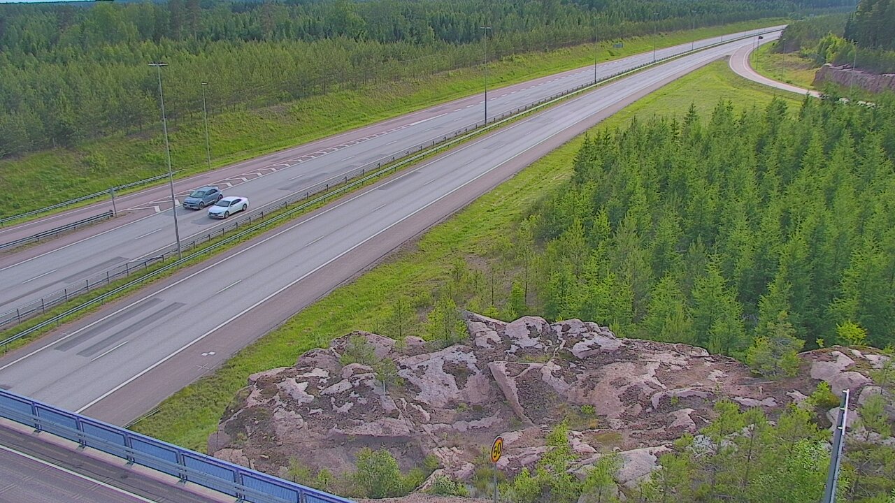 Weather Camera Image Väg 7 Pyttis, Ahvenkoski, Pyhtää, Kymenlaakso