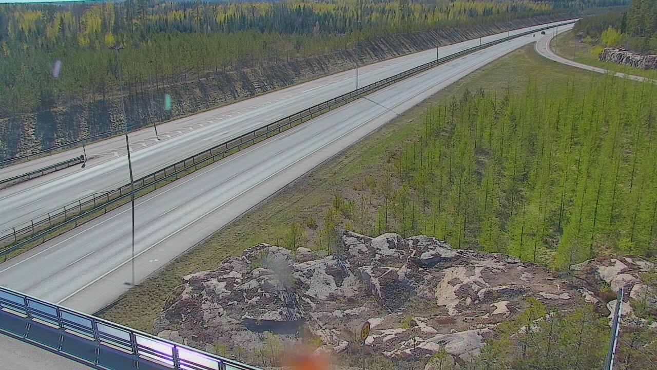 Weather Camera Image Väg 7 Pyttis, Ahvenkoski, Pyhtää, Kymenlaakso