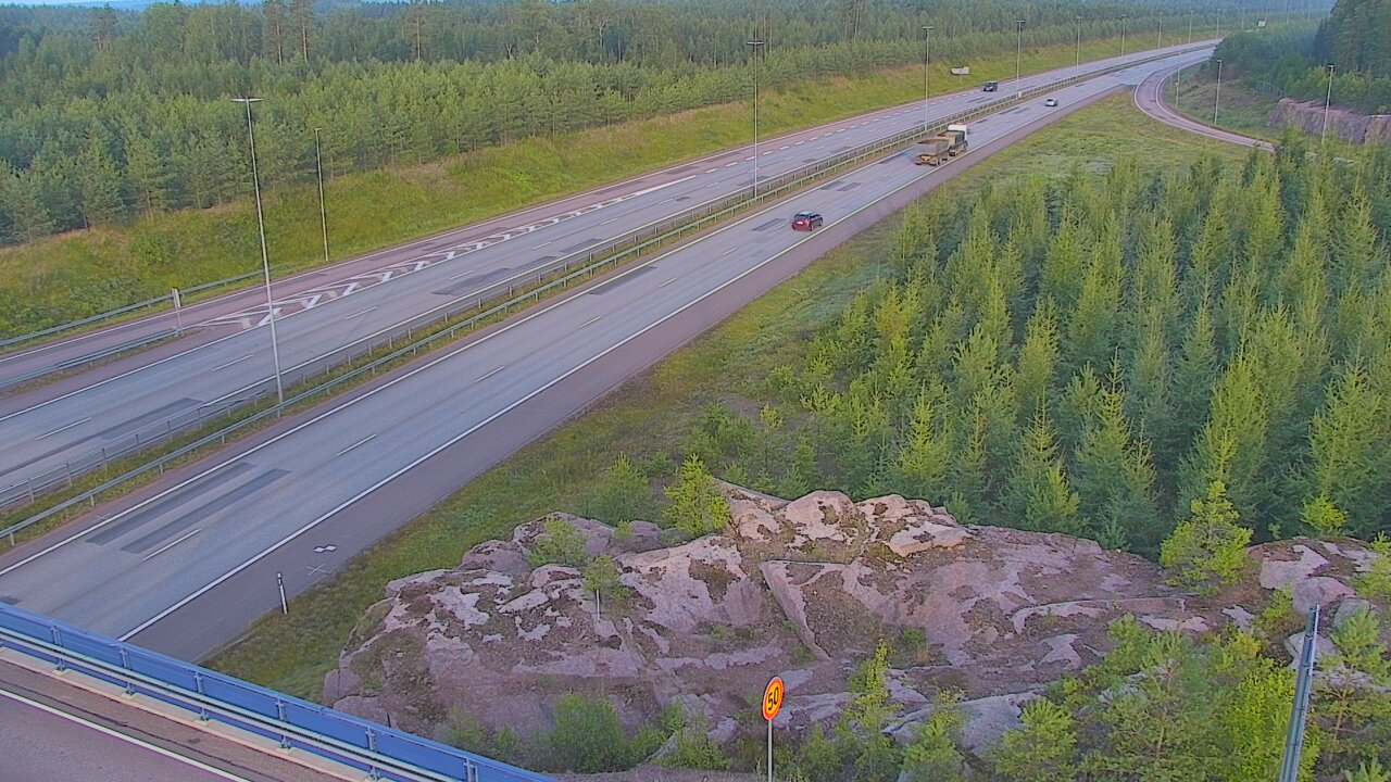 Weather Camera Image Road 7 Pyhtää, Ahvenkoski, Pyhtää, Kymenlaakso
