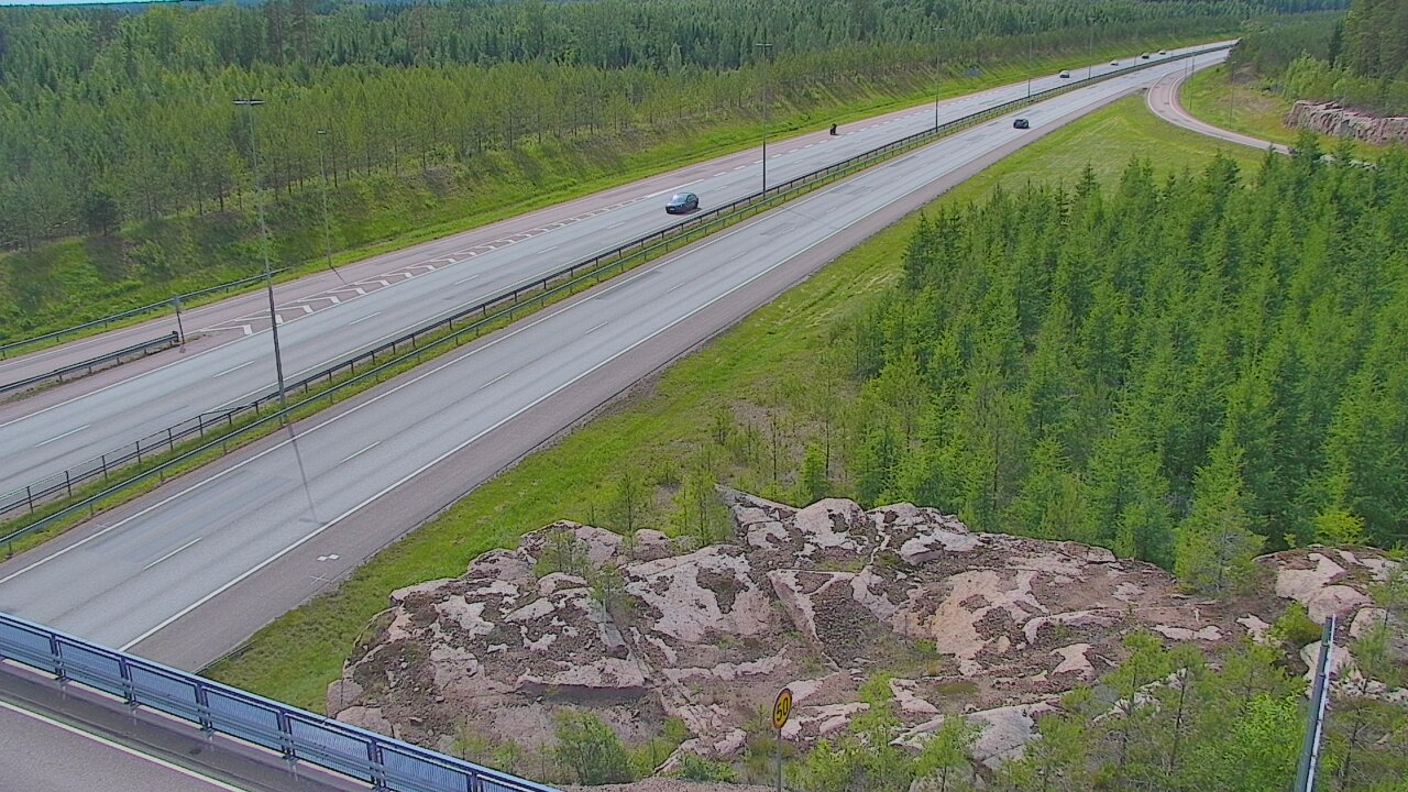 Weather Camera Image Väg 7 Pyttis, Ahvenkoski, Pyhtää, Kymenlaakso