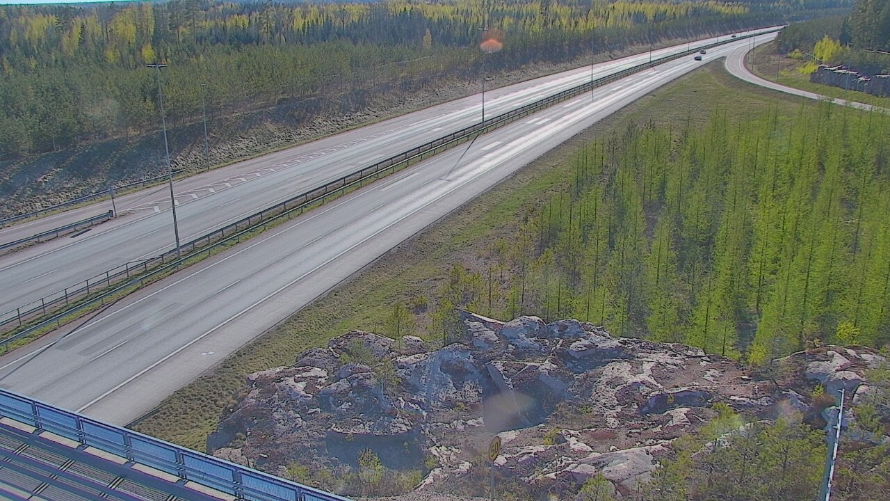 Weather Camera Image Väg 7 Pyttis, Ahvenkoski, Pyhtää, Kymenlaakso