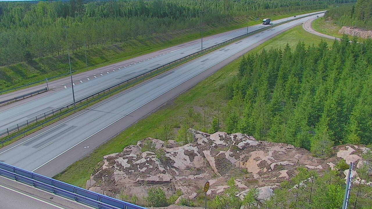 Weather Camera Image Väg 7 Pyttis, Ahvenkoski, Pyhtää, Kymenlaakso