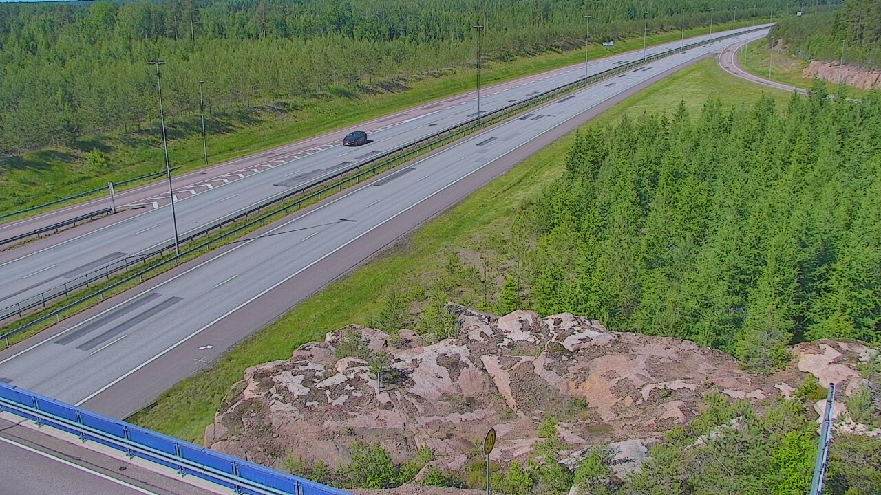 Weather Camera Image Väg 7 Pyttis, Ahvenkoski, Pyhtää, Kymenlaakso