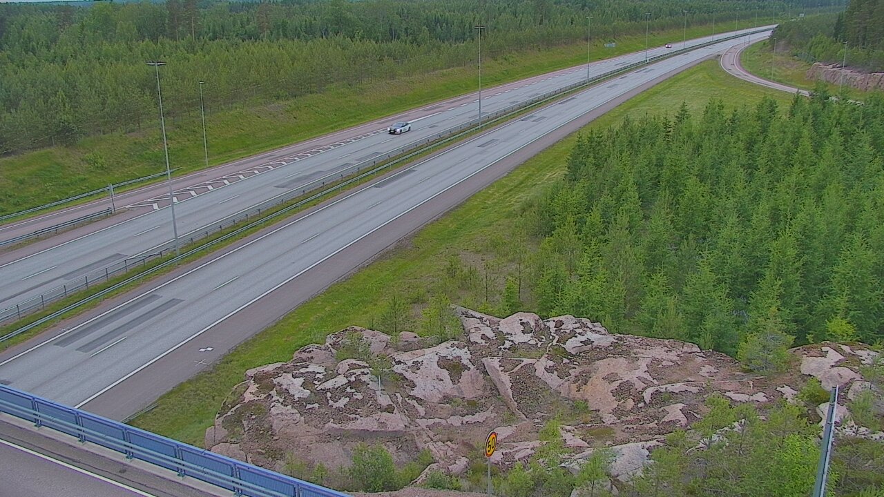Weather Camera Image Väg 7 Pyttis, Ahvenkoski, Pyhtää, Kymenlaakso