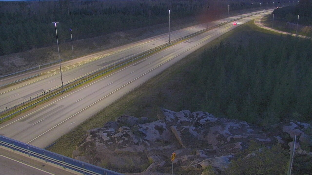 Weather Camera Image Väg 7 Pyttis, Ahvenkoski, Pyhtää, Kymenlaakso