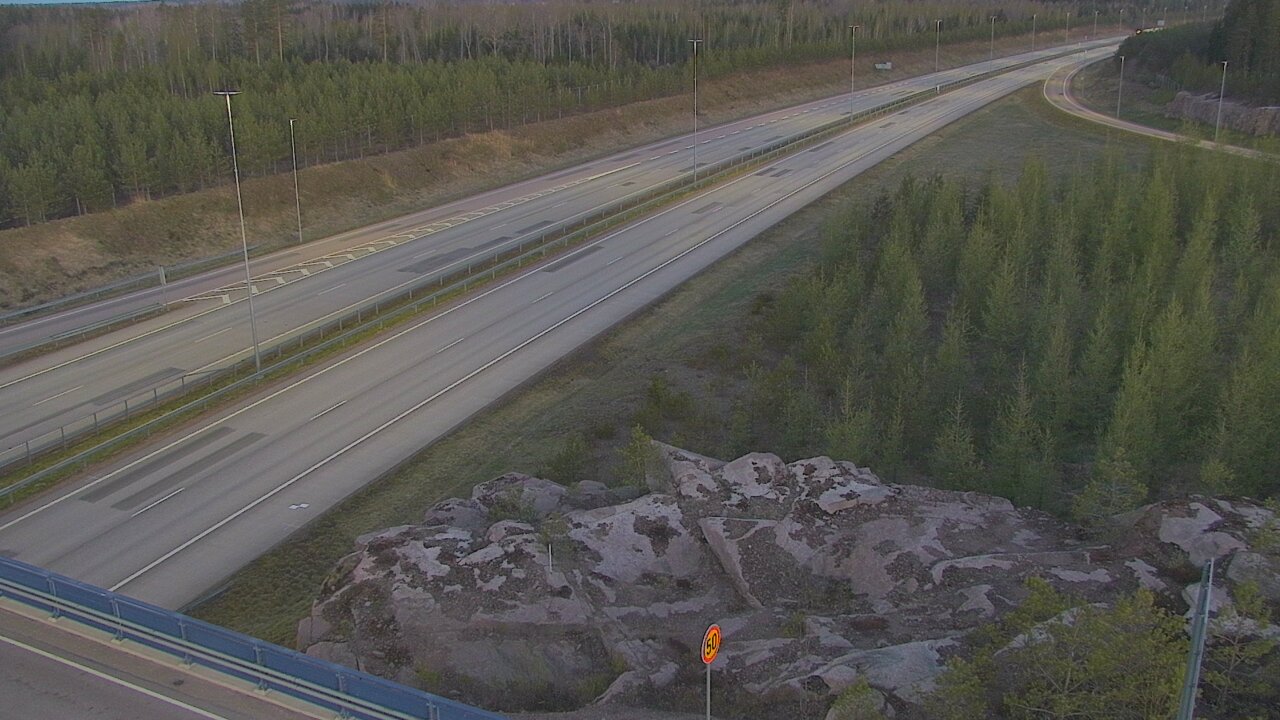 Weather Camera Image Road 7 Pyhtää, Ahvenkoski, Pyhtää, Kymenlaakso