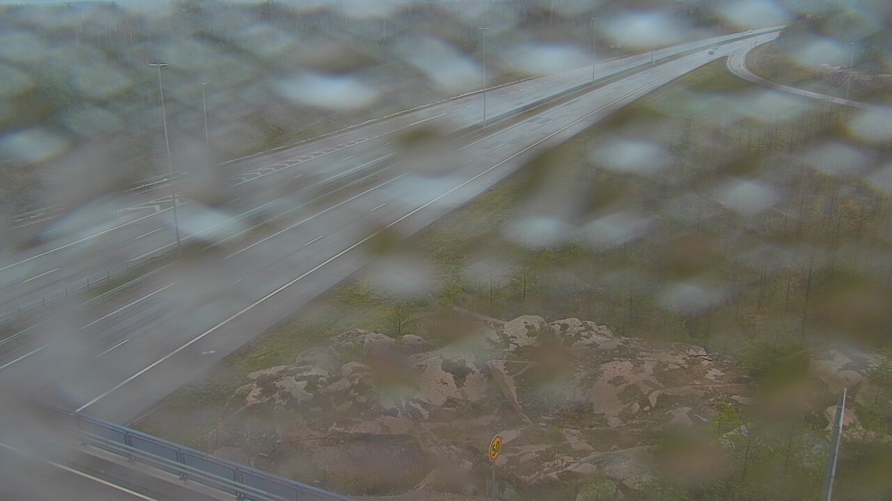 Weather Camera Image Väg 7 Pyttis, Ahvenkoski, Pyhtää, Kymenlaakso