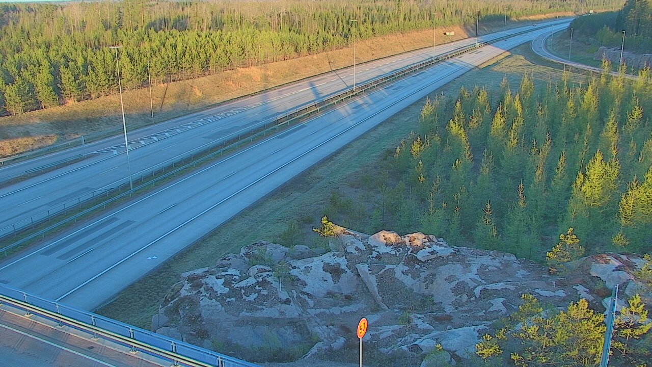 Weather Camera Image Road 7 Pyhtää, Ahvenkoski, Pyhtää, Kymenlaakso