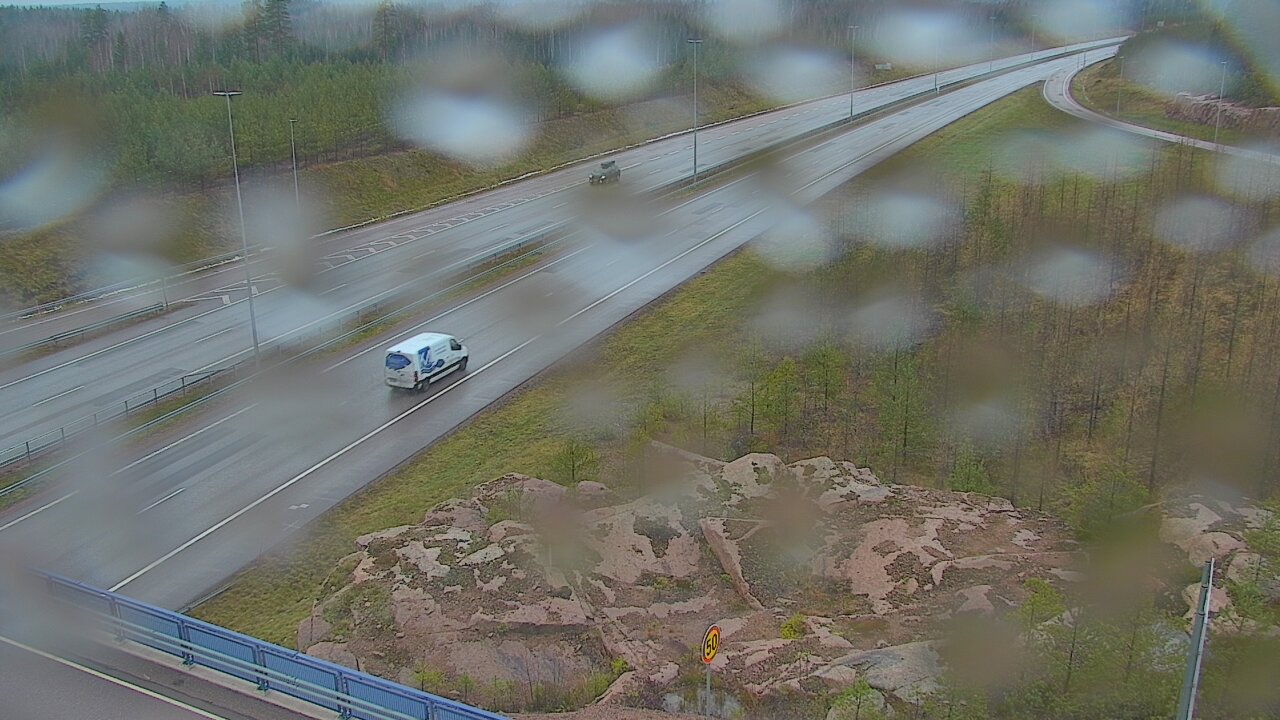 Weather Camera Image Väg 7 Pyttis, Ahvenkoski, Pyhtää, Kymenlaakso