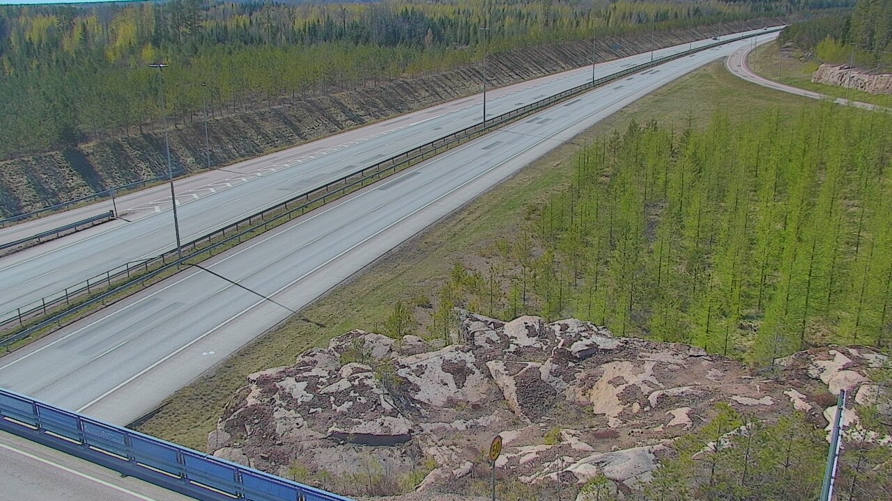 Weather Camera Image Väg 7 Pyttis, Ahvenkoski, Pyhtää, Kymenlaakso