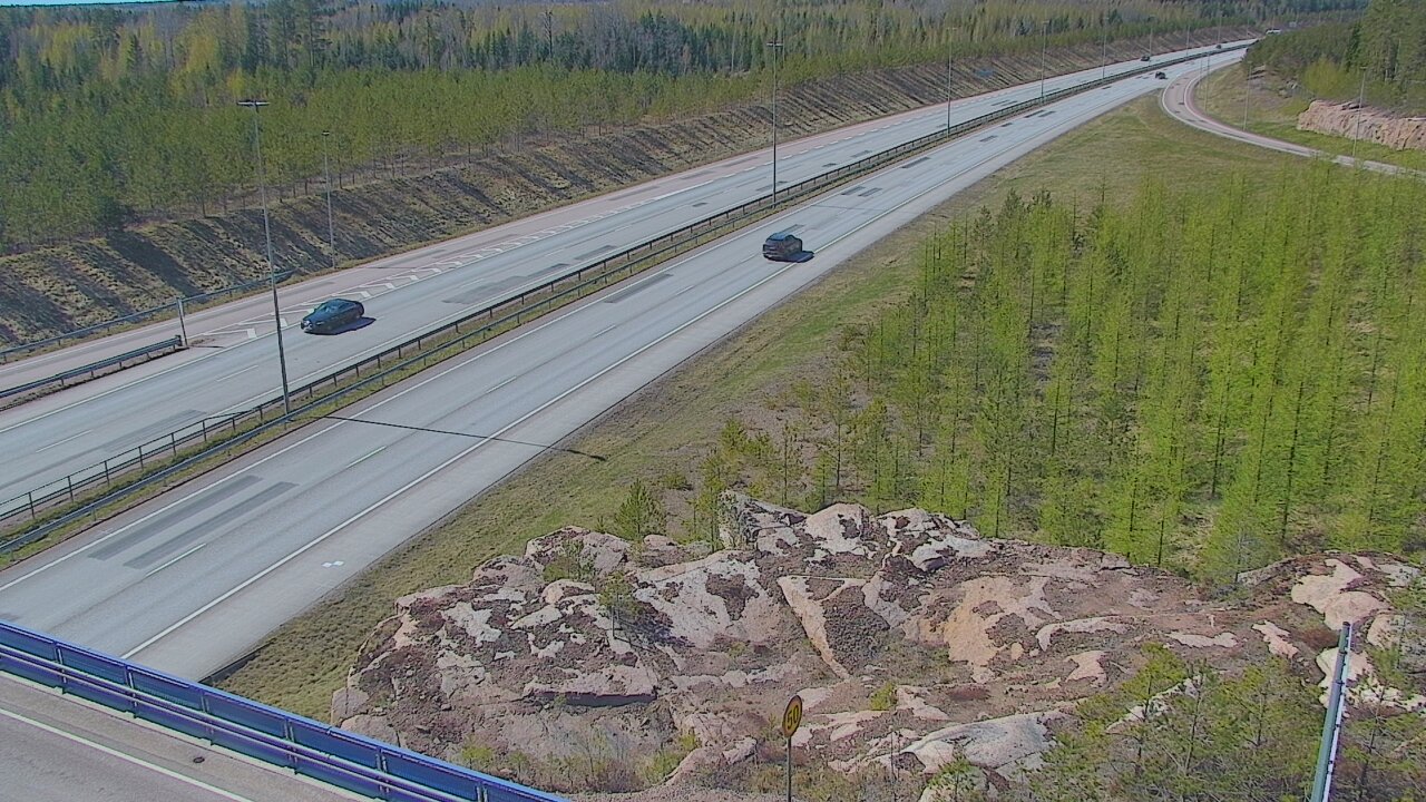 Weather Camera Image Väg 7 Pyttis, Ahvenkoski, Pyhtää, Kymenlaakso