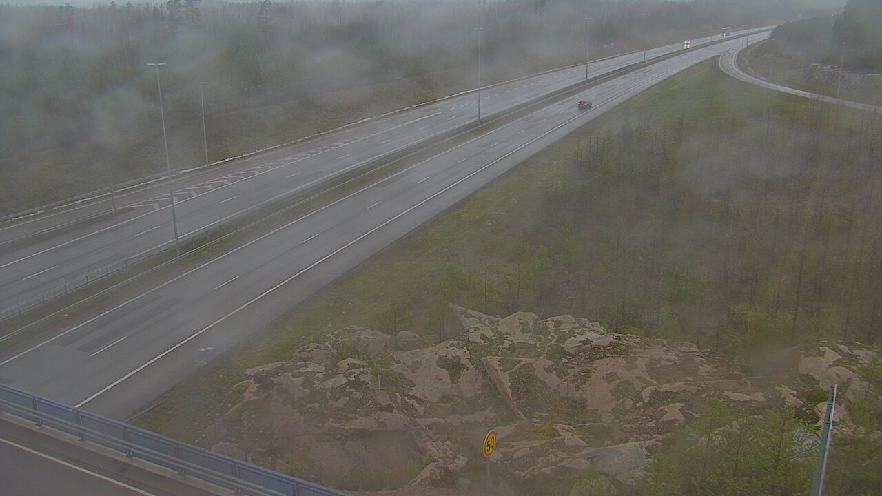 Weather Camera Image Väg 7 Pyttis, Ahvenkoski, Pyhtää, Kymenlaakso