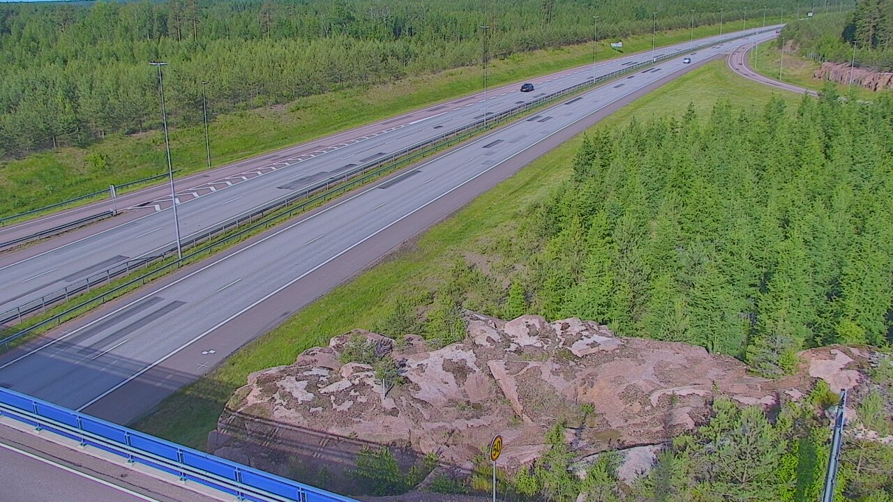 Weather Camera Image Väg 7 Pyttis, Ahvenkoski, Pyhtää, Kymenlaakso