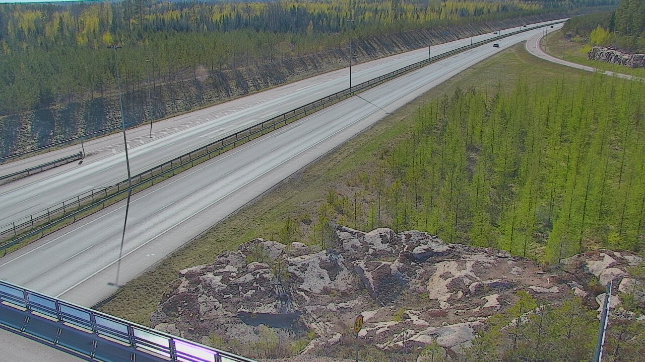 Weather Camera Image Väg 7 Pyttis, Ahvenkoski, Pyhtää, Kymenlaakso