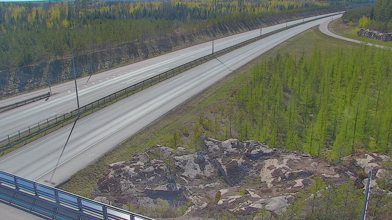 Weather Camera Image Väg 7 Pyttis, Ahvenkoski, Pyhtää, Kymenlaakso