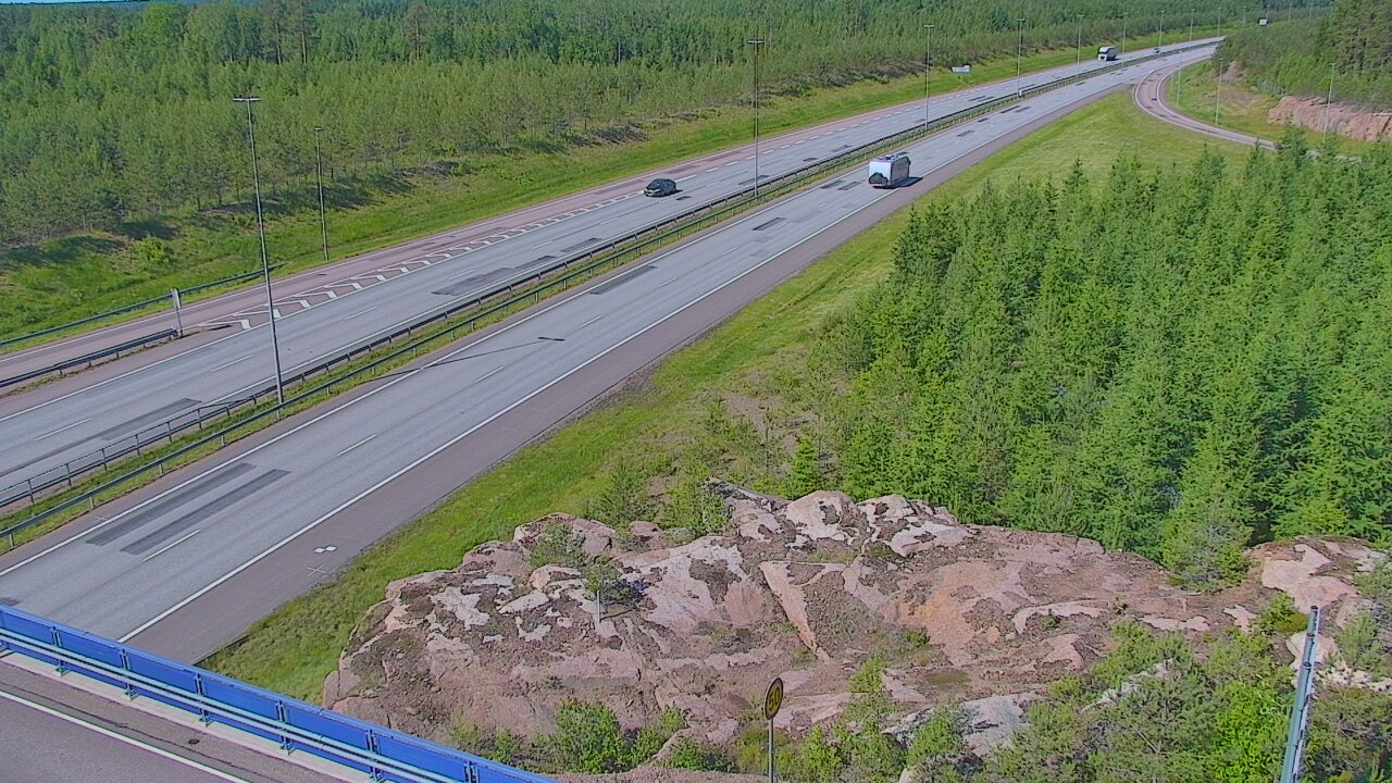 Weather Camera Image Väg 7 Pyttis, Ahvenkoski, Pyhtää, Kymenlaakso
