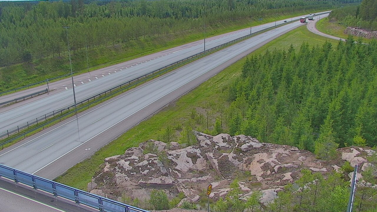 Weather Camera Image Väg 7 Pyttis, Ahvenkoski, Pyhtää, Kymenlaakso