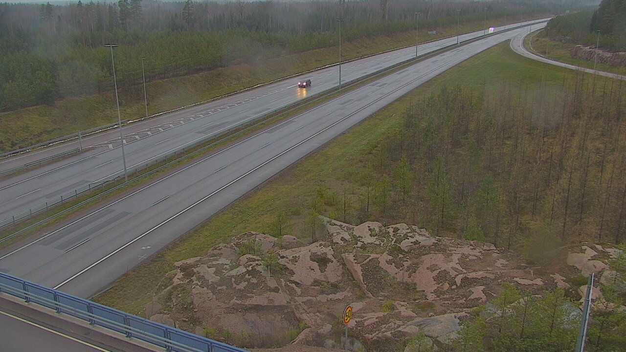 Weather Camera Image Väg 7 Pyttis, Ahvenkoski, Pyhtää, Kymenlaakso