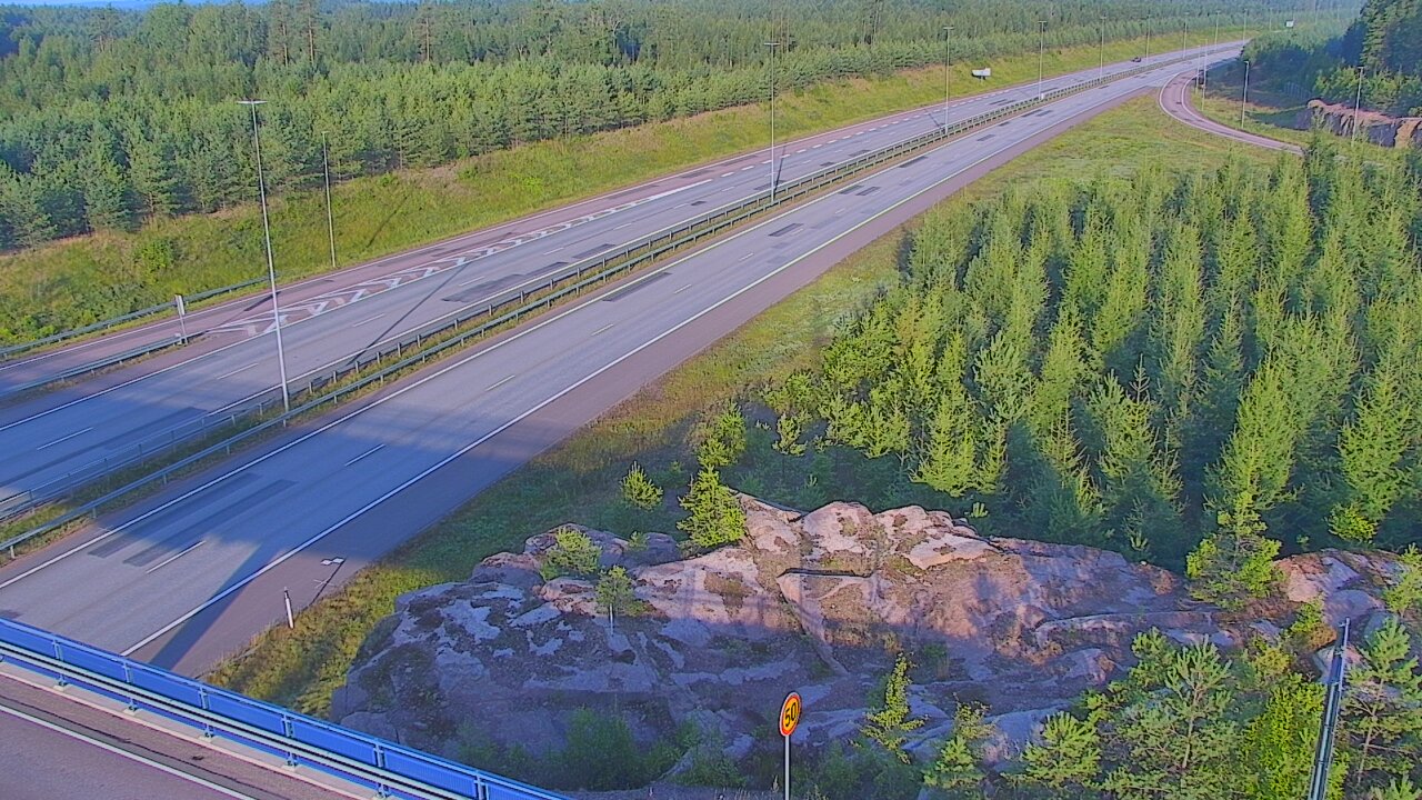 Weather Camera Image Road 7 Pyhtää, Ahvenkoski, Pyhtää, Kymenlaakso