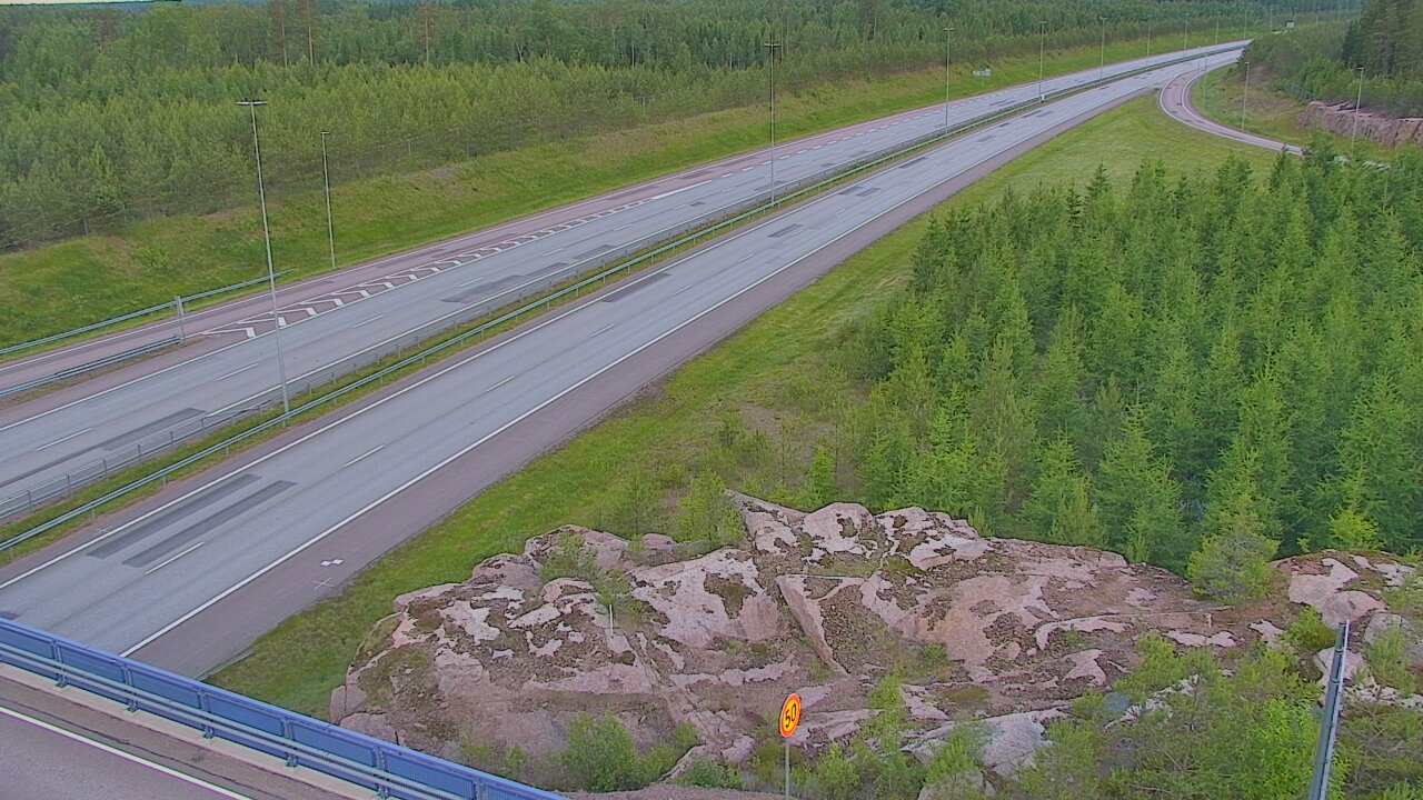 Weather Camera Image Väg 7 Pyttis, Ahvenkoski, Pyhtää, Kymenlaakso