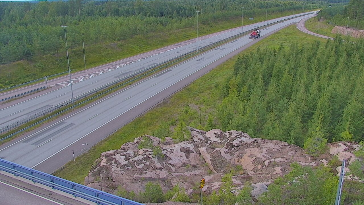 Weather Camera Image Road 7 Pyhtää, Ahvenkoski, Pyhtää, Kymenlaakso
