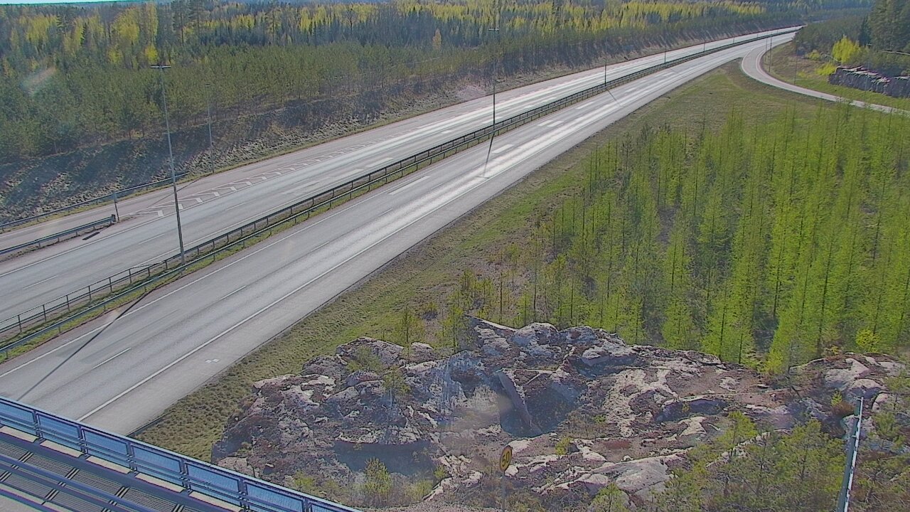 Weather Camera Image Väg 7 Pyttis, Ahvenkoski, Pyhtää, Kymenlaakso
