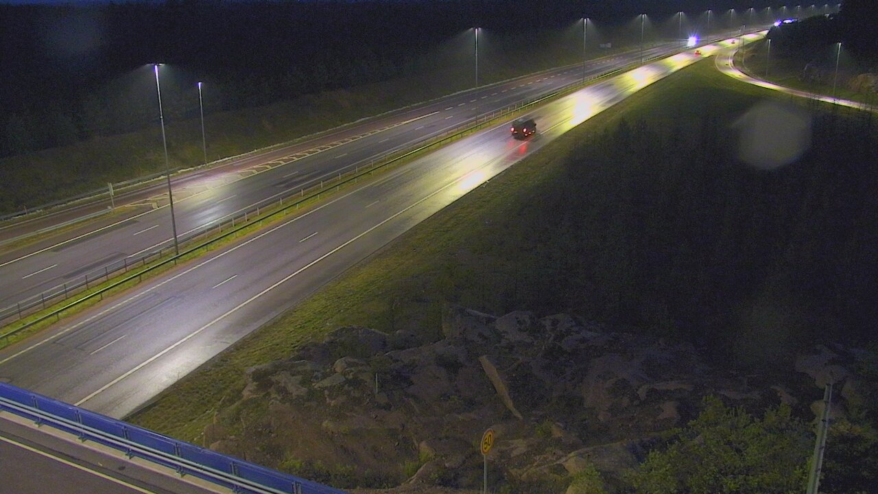 Weather Camera Image Väg 7 Pyttis, Ahvenkoski, Pyhtää, Kymenlaakso