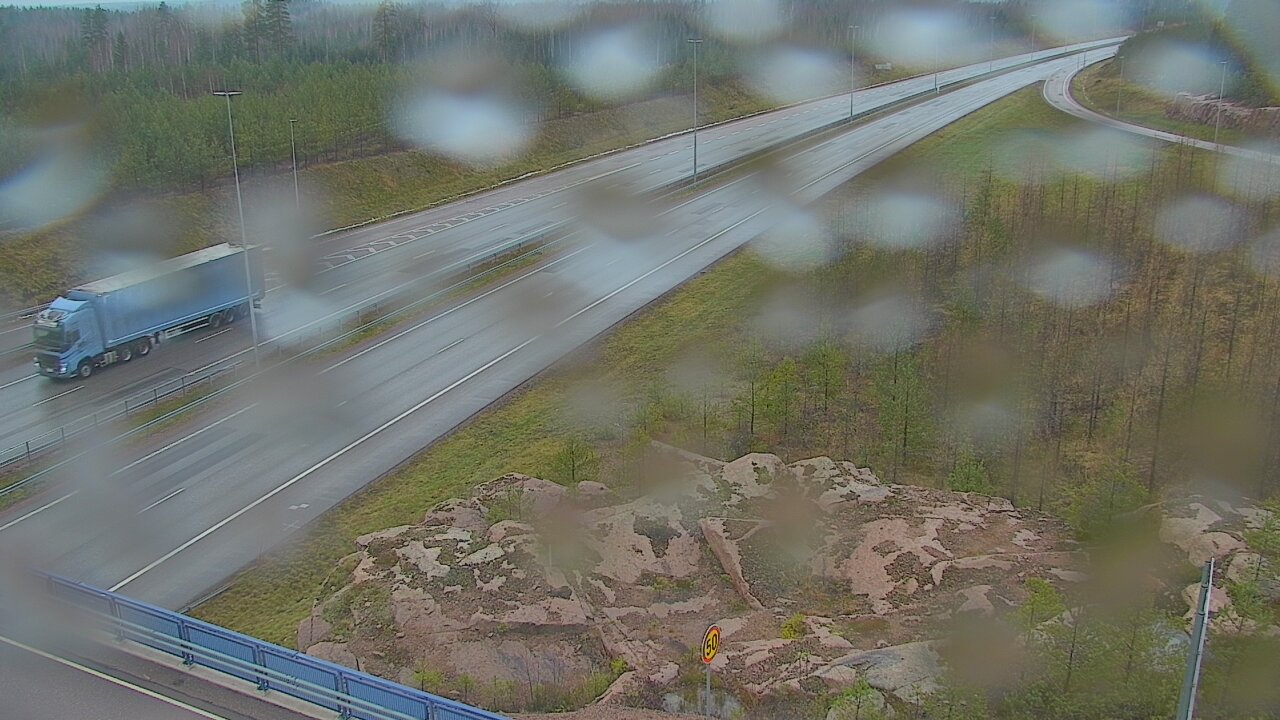 Weather Camera Image Väg 7 Pyttis, Ahvenkoski, Pyhtää, Kymenlaakso