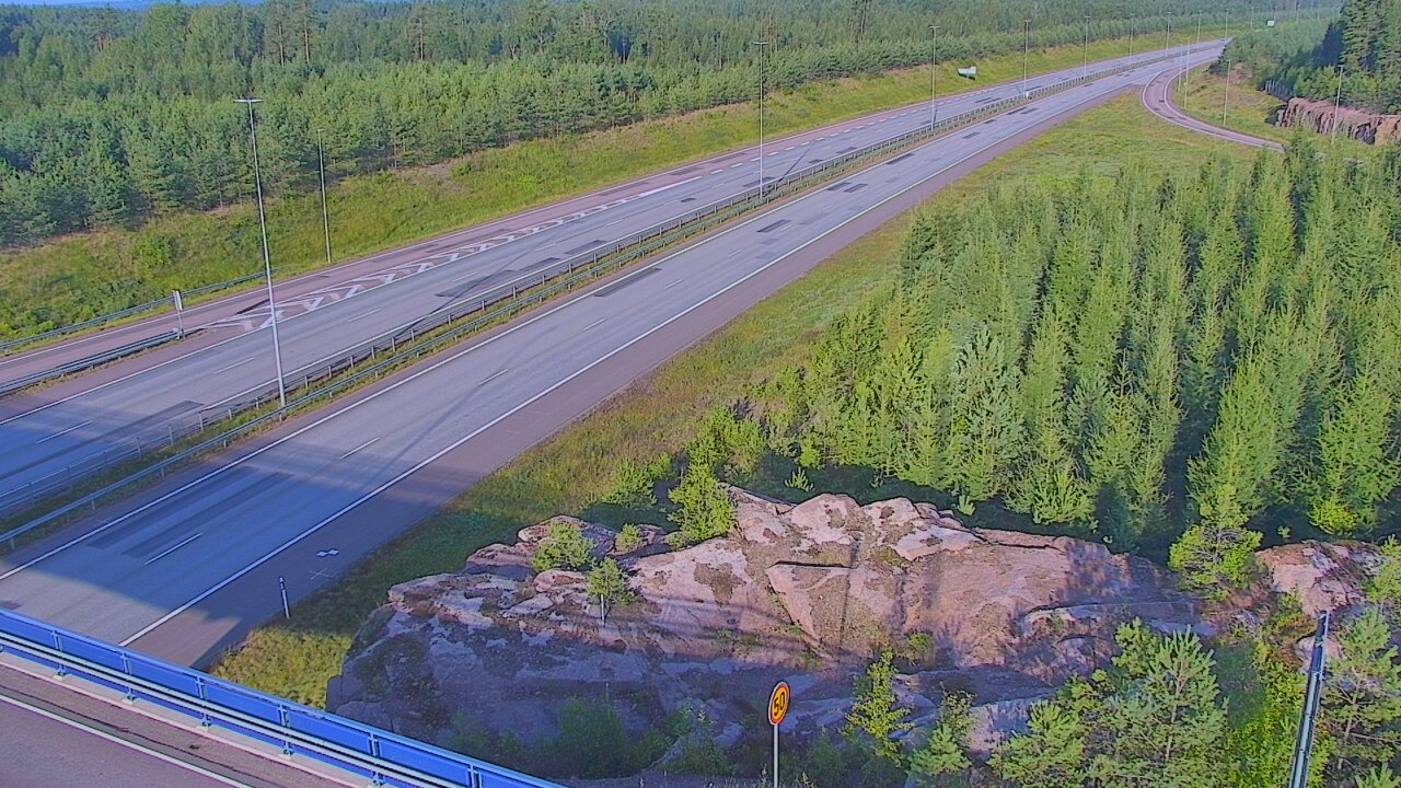 Weather Camera Image Road 7 Pyhtää, Ahvenkoski, Pyhtää, Kymenlaakso