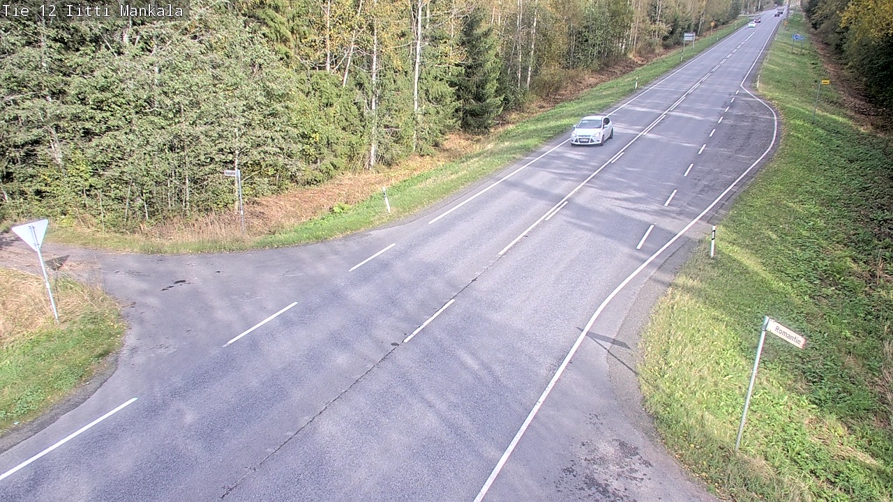 Weather Camera Image Road 12 Iitti, Mankala, Iitti, Päijät-Häme