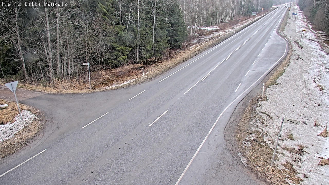 Weather Camera Image Road 12 Iitti, Mankala, Iitti, Päijät-Häme
