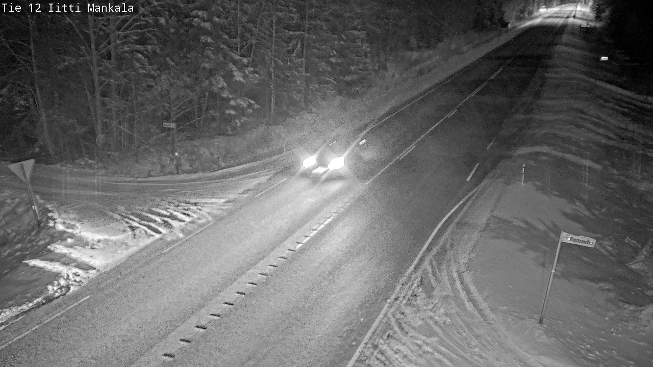Weather Camera Image Road 12 Iitti, Mankala, Iitti, Päijät-Häme