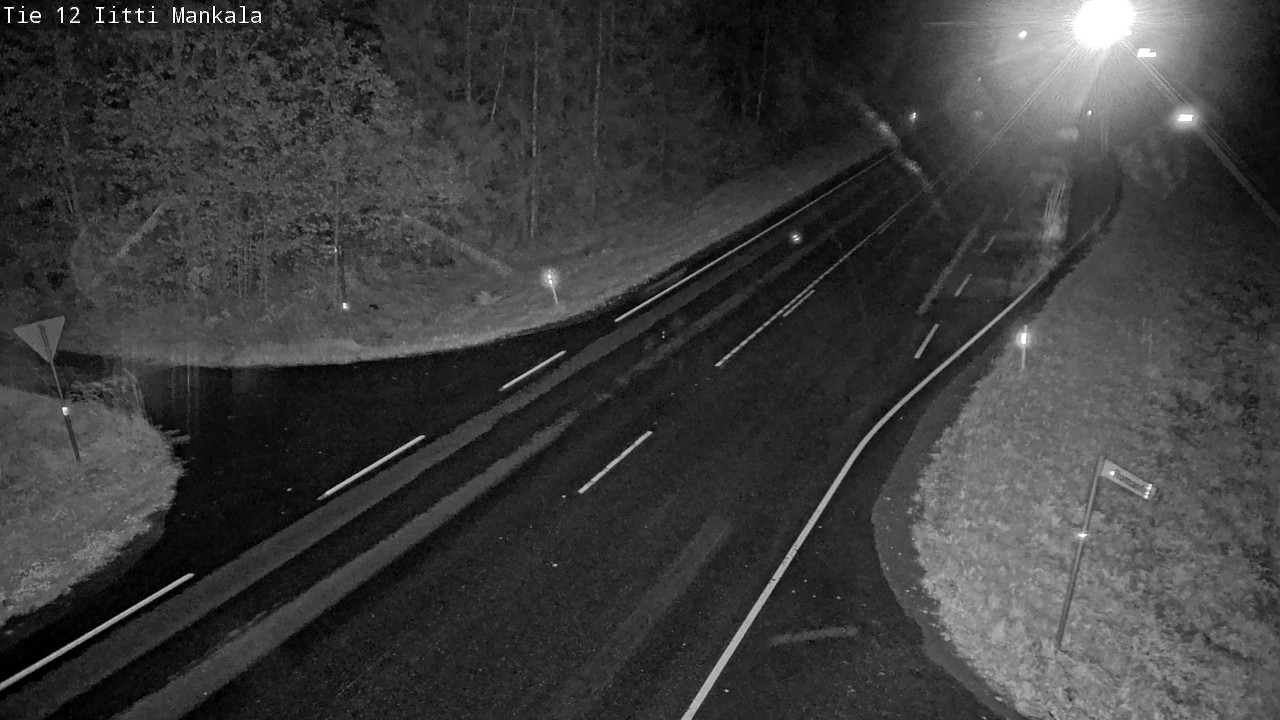 Weather Camera Image Road 12 Iitti, Mankala, Iitti, Päijät-Häme
