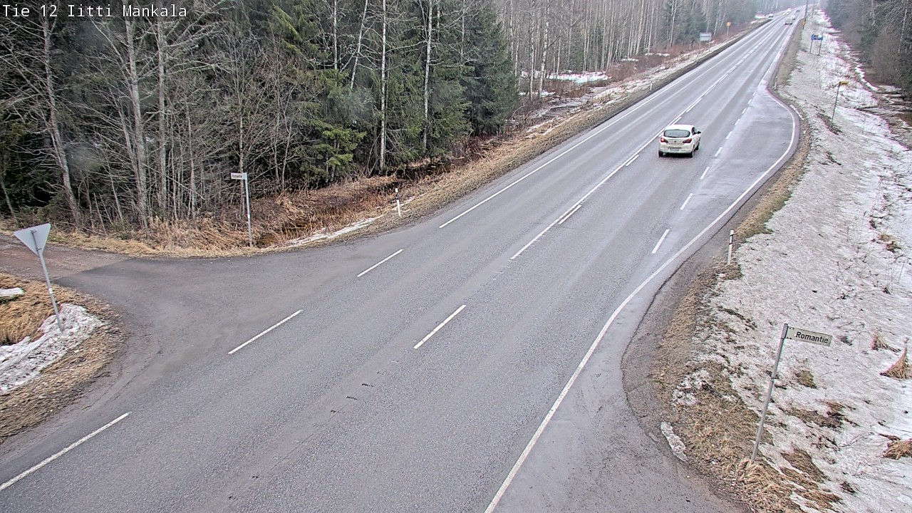 Weather Camera Image Road 12 Iitti, Mankala, Iitti, Päijät-Häme