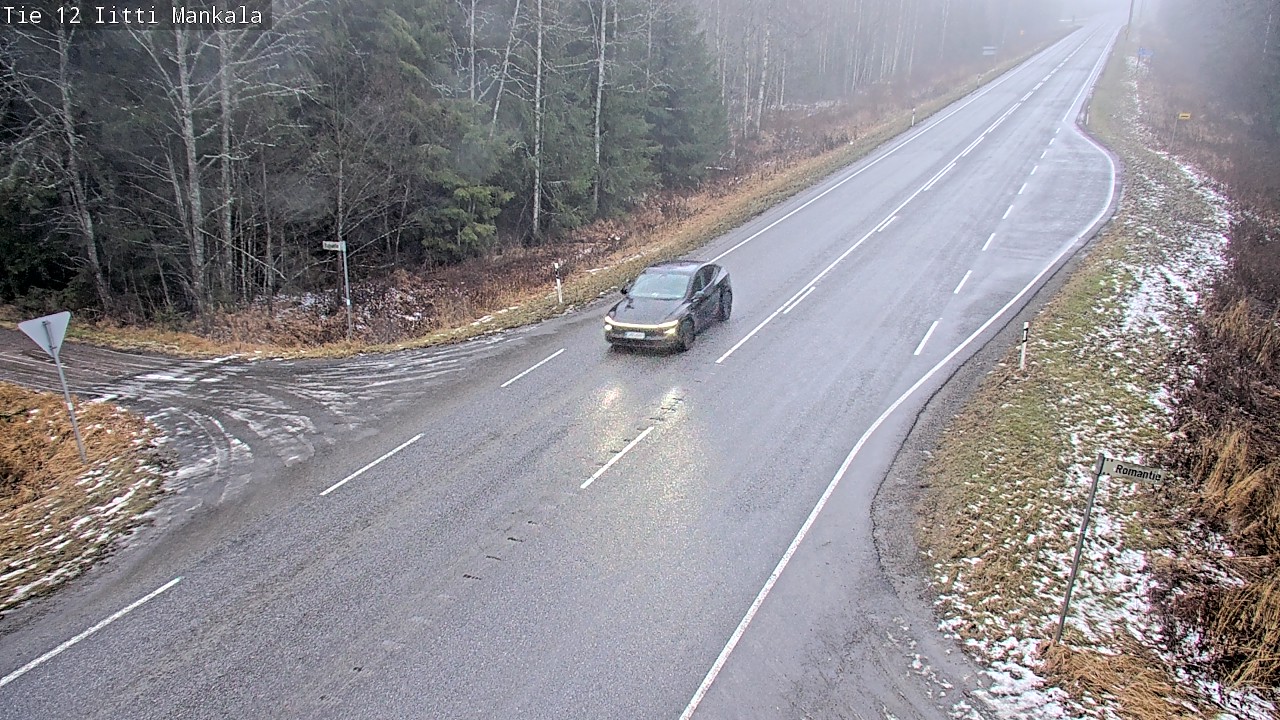 Weather Camera Image Väg 12 Itis, Mankala, Iitti, Päijät-Häme