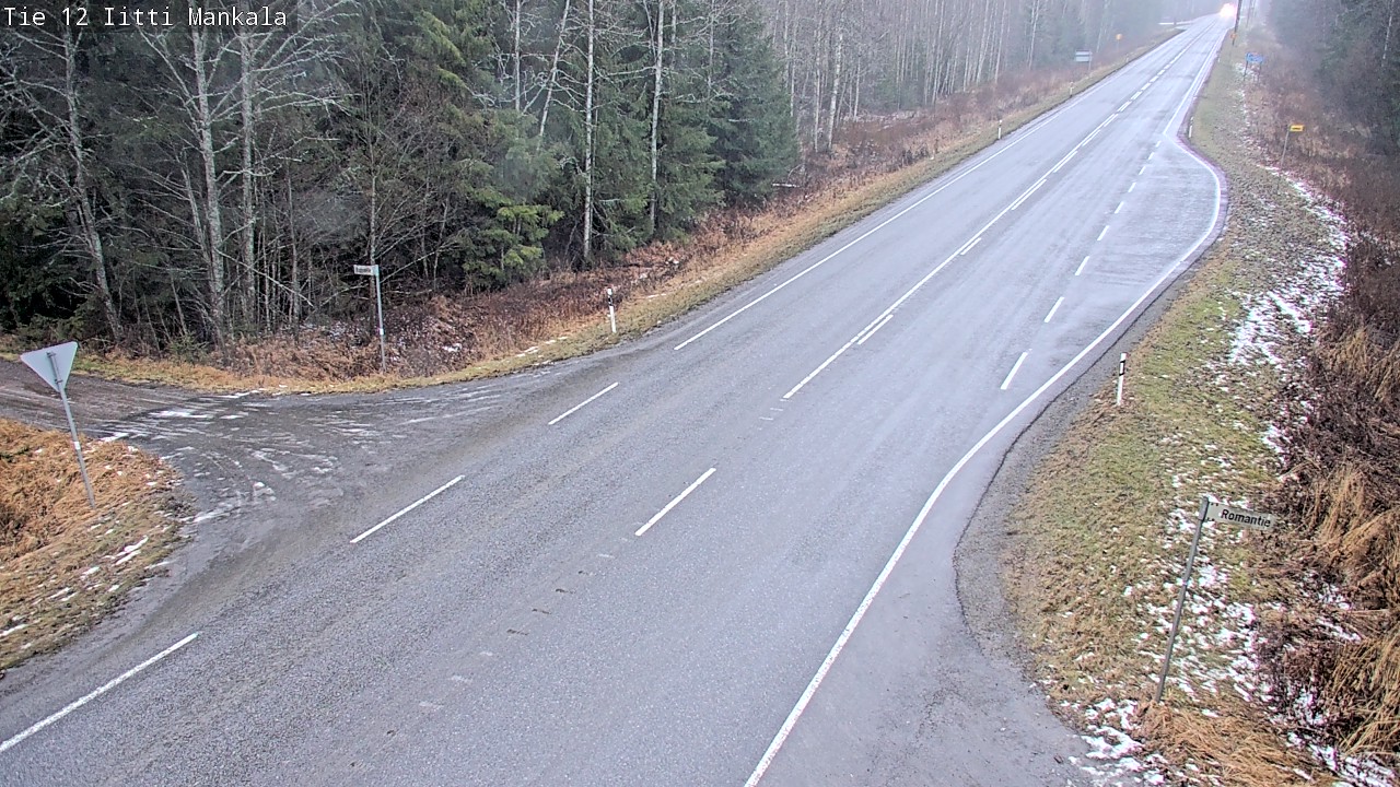 Weather Camera Image Väg 12 Itis, Mankala, Iitti, Päijät-Häme