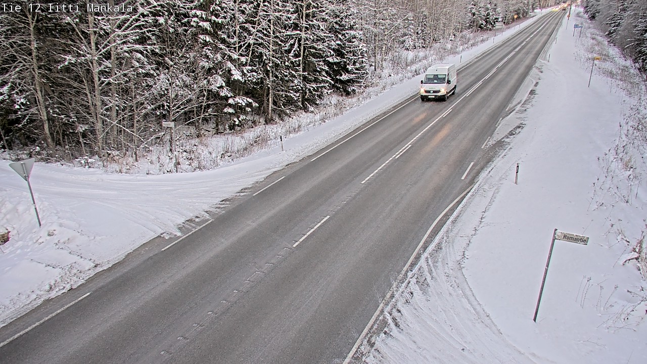 Weather Camera Image Road 12 Iitti, Mankala, Iitti, Päijät-Häme