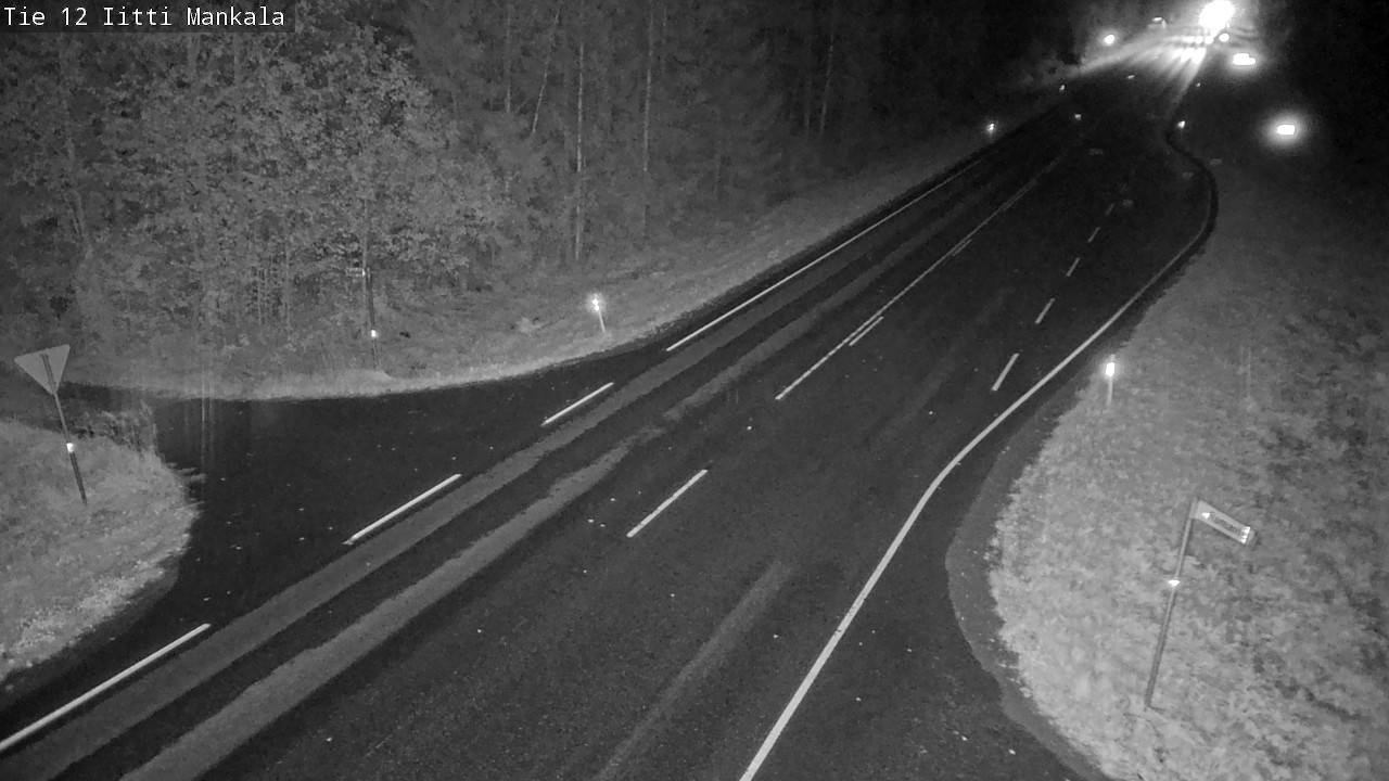 Weather Camera Image Road 12 Iitti, Mankala, Iitti, Päijät-Häme