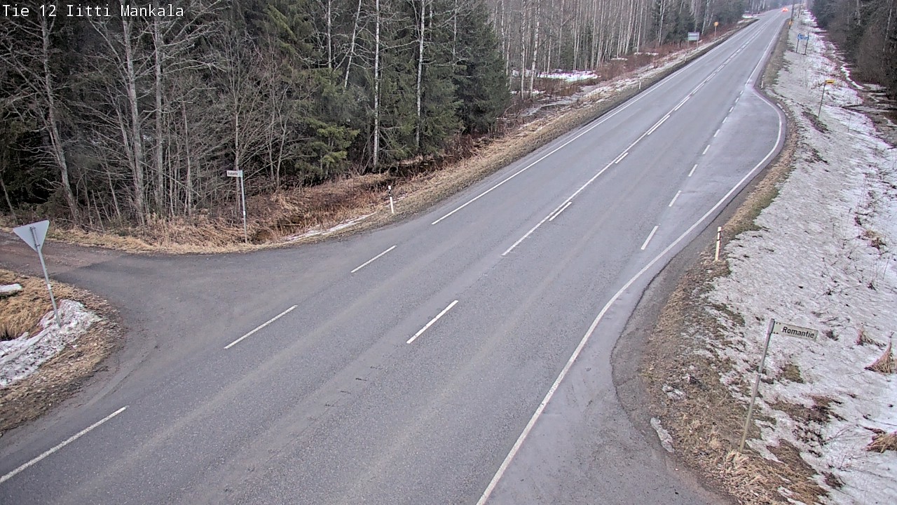 Weather Camera Image Väg 12 Itis, Mankala, Iitti, Päijät-Häme