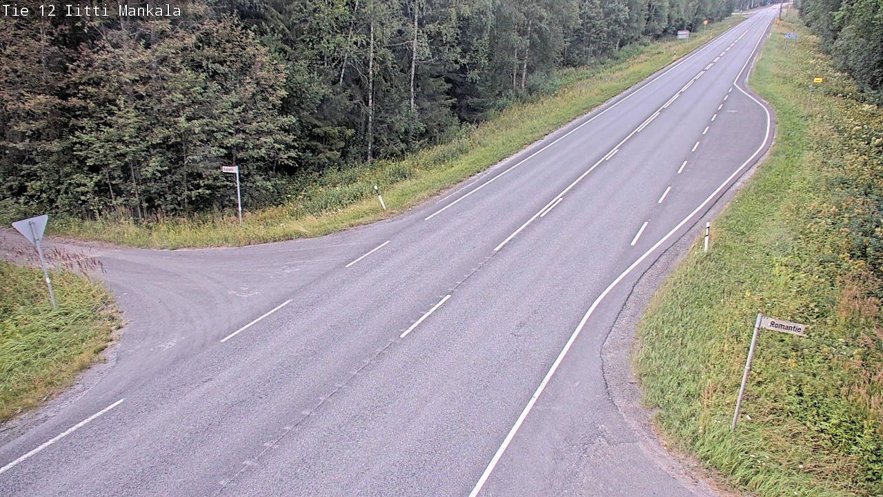 Weather Camera Image Väg 12 Itis, Mankala, Iitti, Päijät-Häme