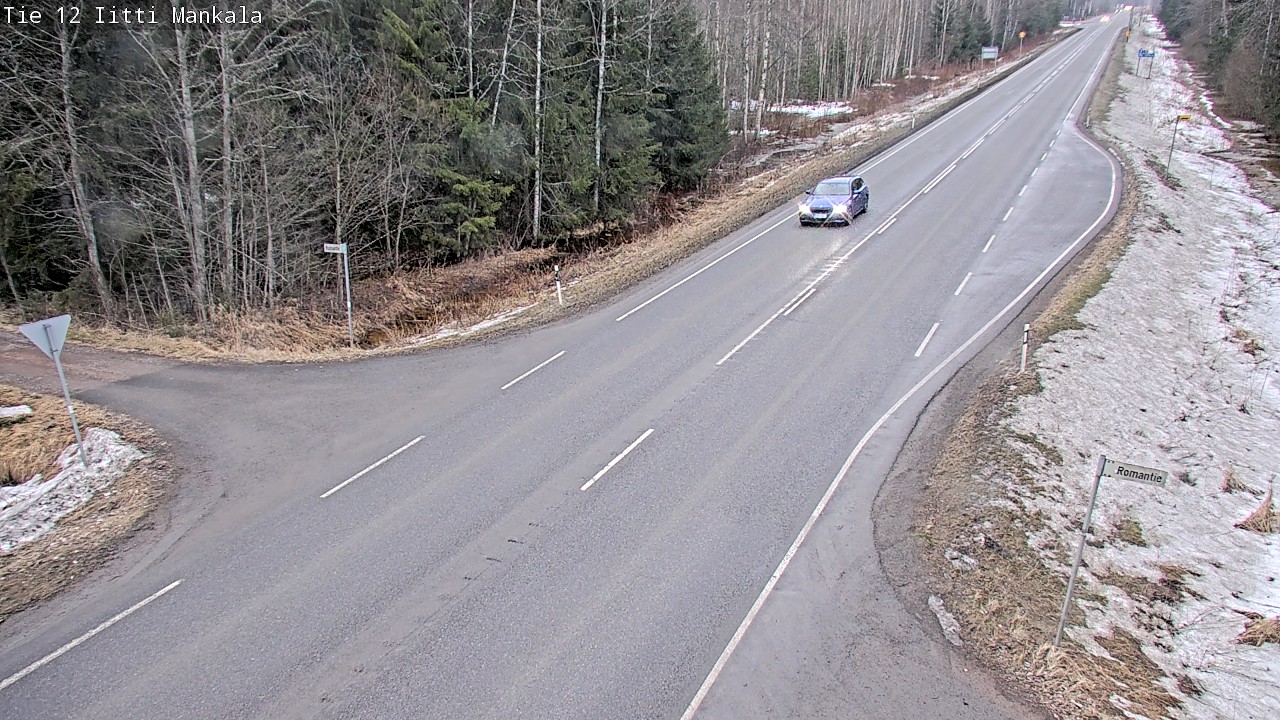 Weather Camera Image Väg 12 Itis, Mankala, Iitti, Päijät-Häme