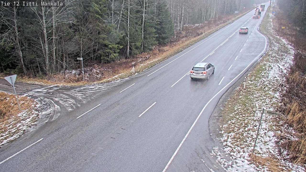 Weather Camera Image Road 12 Iitti, Mankala, Iitti, Päijät-Häme