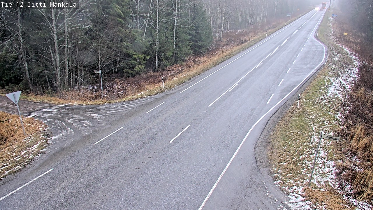 Weather Camera Image Väg 12 Itis, Mankala, Iitti, Päijät-Häme