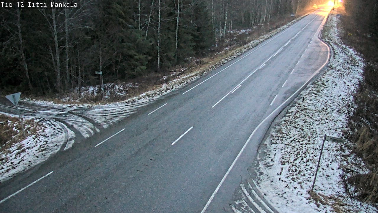 Weather Camera Image Väg 12 Itis, Mankala, Iitti, Päijät-Häme