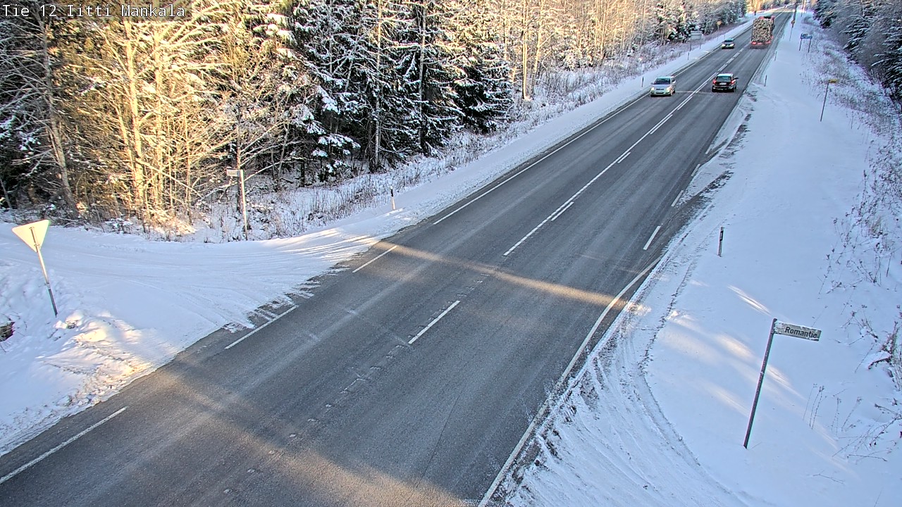Weather Camera Image Road 12 Iitti, Mankala, Iitti, Päijät-Häme