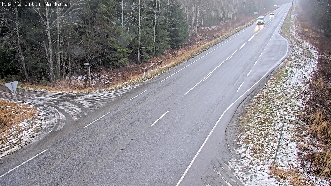 Weather Camera Image Road 12 Iitti, Mankala, Iitti, Päijät-Häme