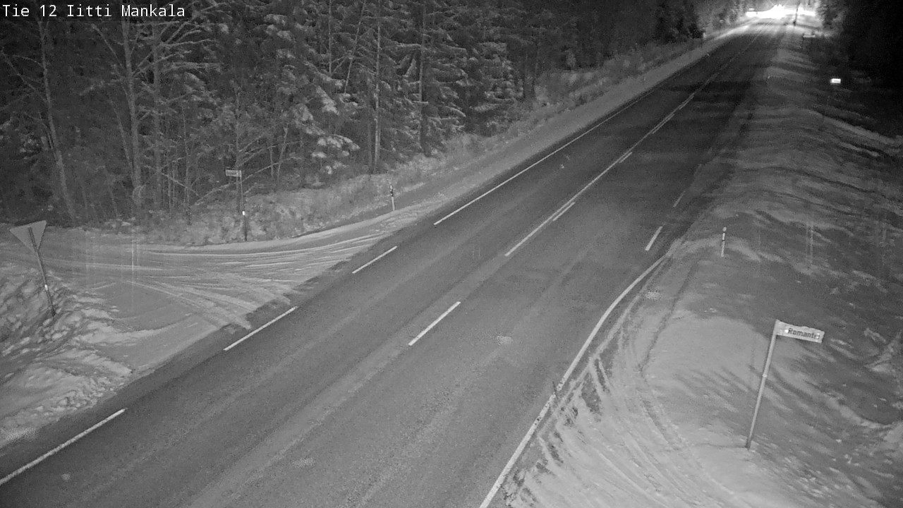 Weather Camera Image Road 12 Iitti, Mankala, Iitti, Päijät-Häme