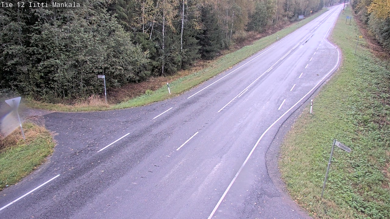 Weather Camera Image Road 12 Iitti, Mankala, Iitti, Päijät-Häme